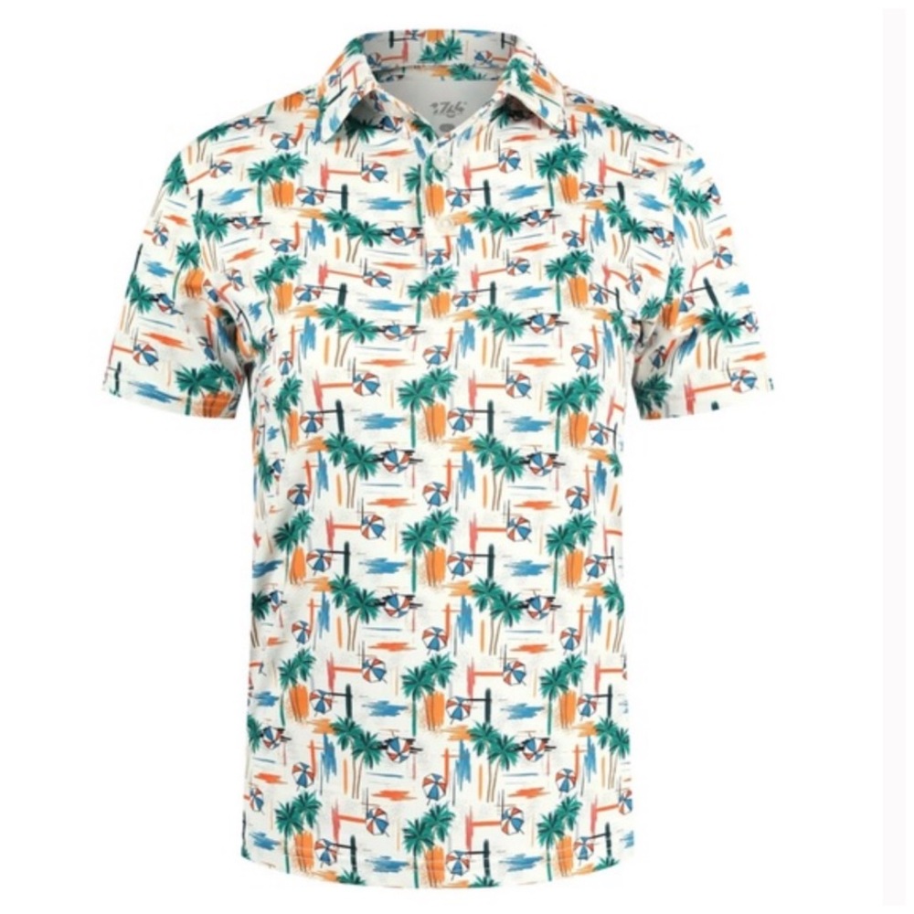 1764 GOLF • Beachin’ 80’s Polo Signature Shirt